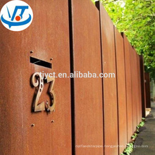 A588 Corten Steel plate/sheet/corten A/B/ SPA-H corten steel price